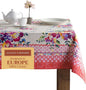 Maison d' Hermine Table Cloth Rectangle Table 100% Cotton 60 x 90 Inches Tablecloth Reusable Decorative for Dining Room Farmhouse Home Valentines Day Decorations Spring Summer - Rose Garden