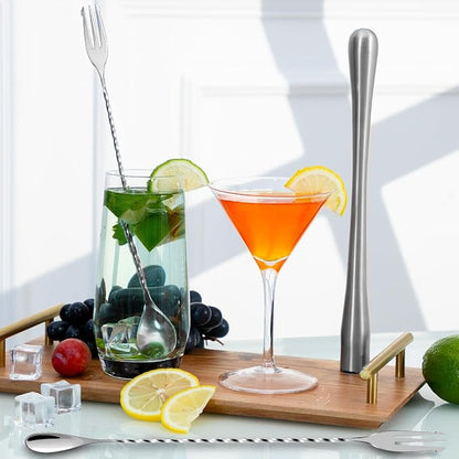 Bar Spoon Cocktail Mixing Stirrers, 12” - Image 6