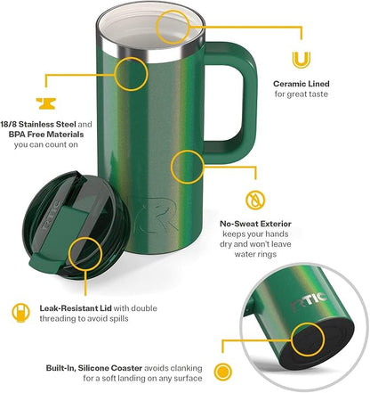 RTIC 16oz Road Trip Travel Mug - Image 3