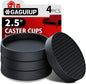 Furniture Coasters, Bed Couch Stoppers to Prevent Sliding, Protect All Types of by GAGUIUP