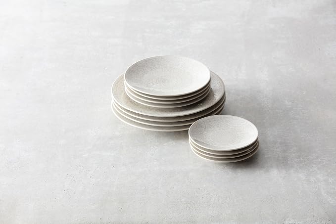 Fortessa Havana Porcelain, 12 Piece Dinnerware Set - Image 4