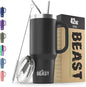 Beast 42 oz Tumbler with Handle Stainless Steel Vacuum Insulated Coffee Ice Cup by GreensSteel