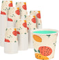 100 Pack 3 oz Bathroom Cups, Disposable Paper Cups with Rolled Rim, Small Paper Mouthwash Cup for Guest Bathrooms, Vanity & Office Use, Off-white