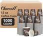 Clawsoff 1000 Count 12 oz Paper Coffee Cups Disposable Hot Coffee Cup Brown | by BuyNow