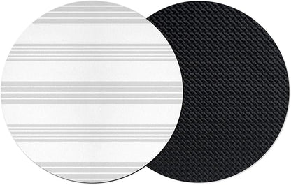 Minimalist Geometric Coasters Set of 2, Absorbent Coasters by Unknown