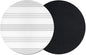 Minimalist Geometric Coasters Set of 2, Absorbent Coasters by Unknown