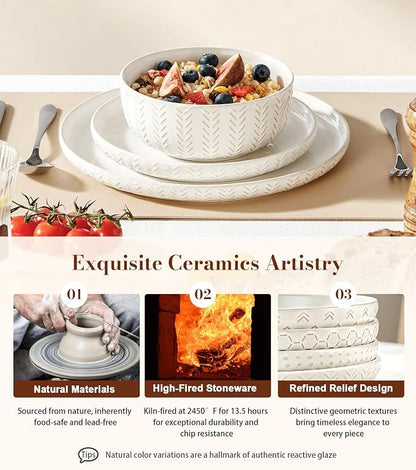 Lareina 18 Piece Dinnerware Sets - Image 6