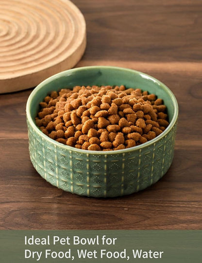 Ceramic Dog Bowl, 6.5 inch Pet Dog Food Bowl Water Bowls, Dogs Dish - Image 3