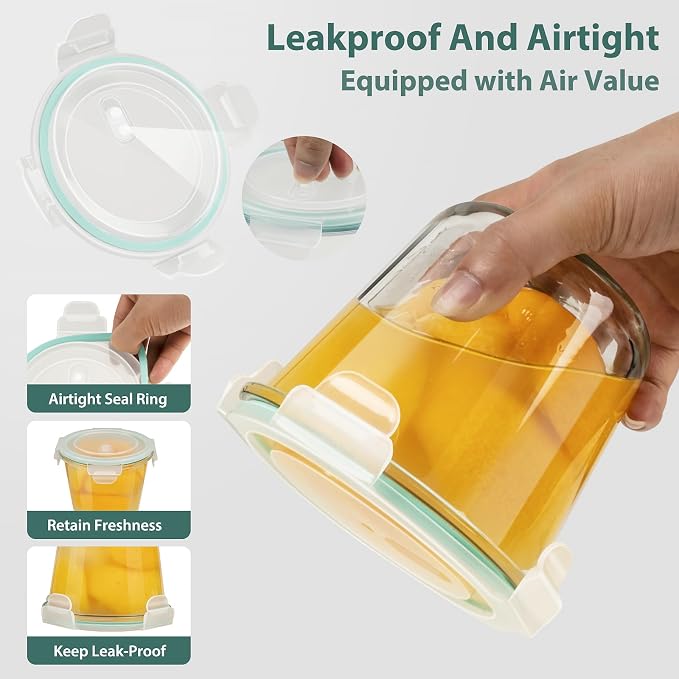 3 Cup/23oz Meal Prep Containers - Image 8