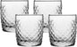 Anchor Hocking Cross Hatch Drinking Glasses by AnchorHocking