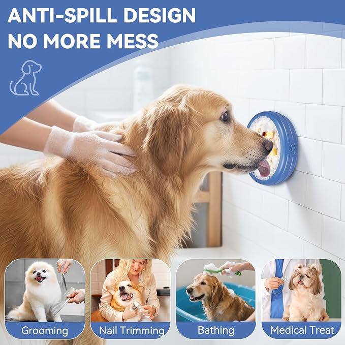 Dog Lick Bowl, Animire Freeze Lick Mat - Image 2