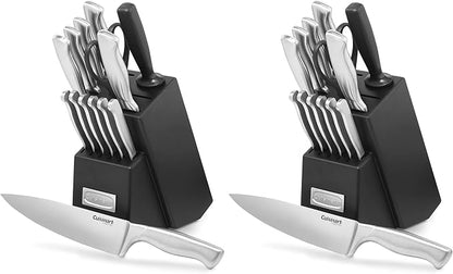Cuisinart 15-Piece Stainless Steel Hollow Handle Block Set, C77SS-15PK by Cuisinart
