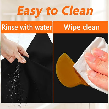120"x24''(305cmx60cm) Extra Large Silicone Mat for Kitchen Counter, Heat Resistant Countertop Protector, Non-Slip Waterproof Kitchen Island Mat, Easy to Clean, Light Gray