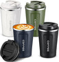 Sieral 4 Pcs 13 oz Travel Coffee Mug Insulated Reusable Coffee Cups by Sieral