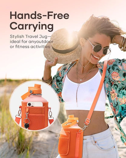 BUZIO 64 oz Insulated Stainless Steel Water Bottle - Image 3
