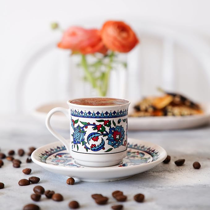 Turkish Coffee Cups Set of 2 - Image 2
