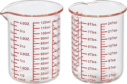 High Borosilicate Glass Measuring Cup-V-Shaped Spout，Glass Measuring Beaker by AckersBORO33