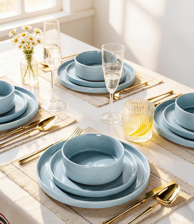 AmorArc Stoneware Dinnerware Sets - Image 7