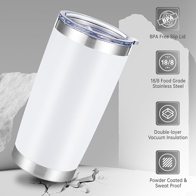 20 oz Tumblers Bulk Stainless Steel Tumbler - Image 4