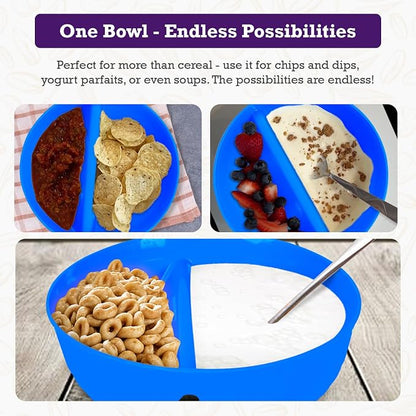 Just Solutions Crunch Anti-Soggy Cereal Bowl - Image 5
