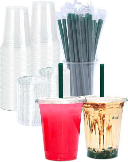Cappatua 16 oz Clear Plastic Cups by Cappatua