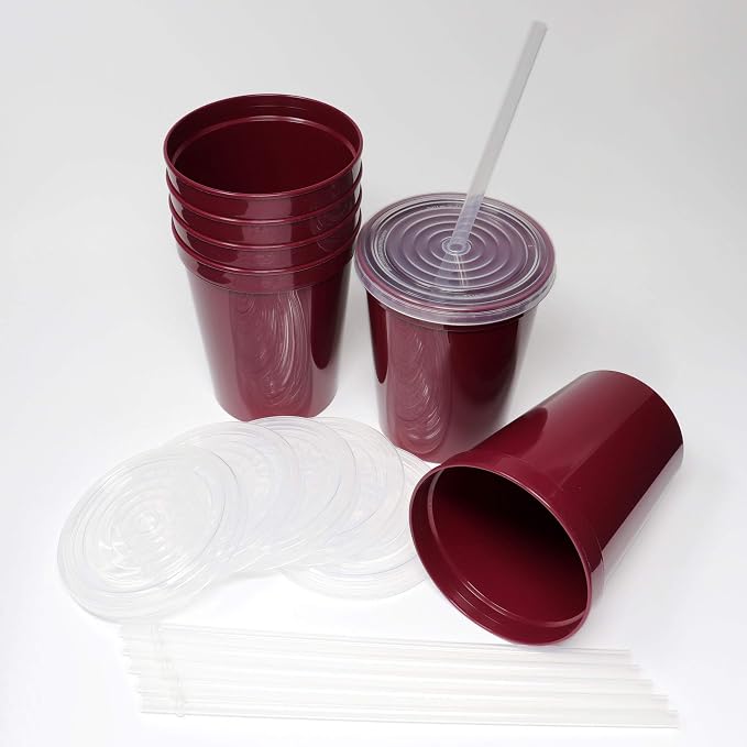 Rolling Sands 16 Oz. Reusable Plastic Stadium Cups - Image 4