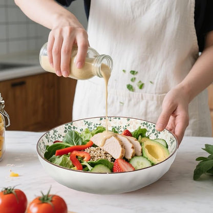 Large Serving Bowls, 78Oz Extra Large Salad Bowls Set of 2, Pasta and Dinner - Image 3