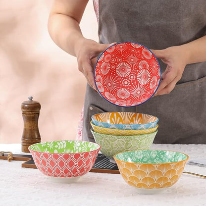 Cereal Bowl Porcelain Soup Bowls - Image 4