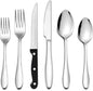 LIANYU 72-Piece Silverware Set by LIANYU