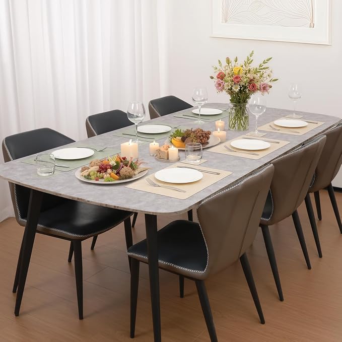 Vinyl Placemats Set of 4, Dual Sided Place Mats - Image 8
