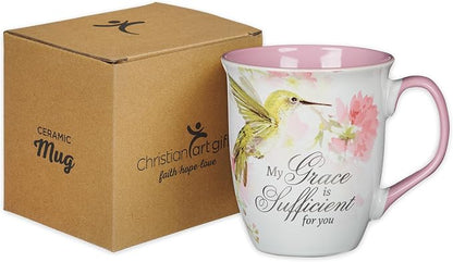 Christian Art Gifts Large Ceramic Inspirational Scripture Coffee & Tea Mug - Image 7