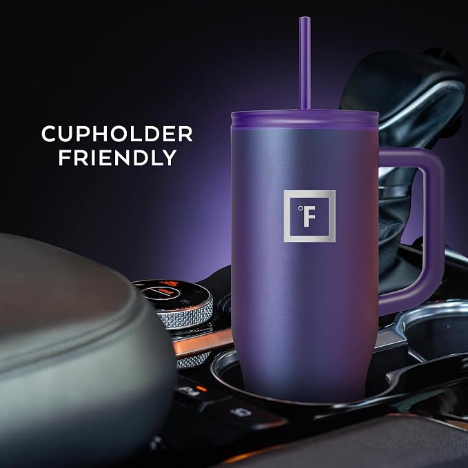 IRON °FLASK 40 oz Co-Pilot Insulated Travel Mug | Insulated Travel Mug - Image 6