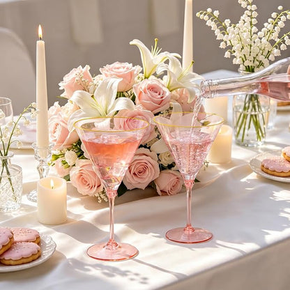 12 Pcs Plastic Martini Glasses - Image 5