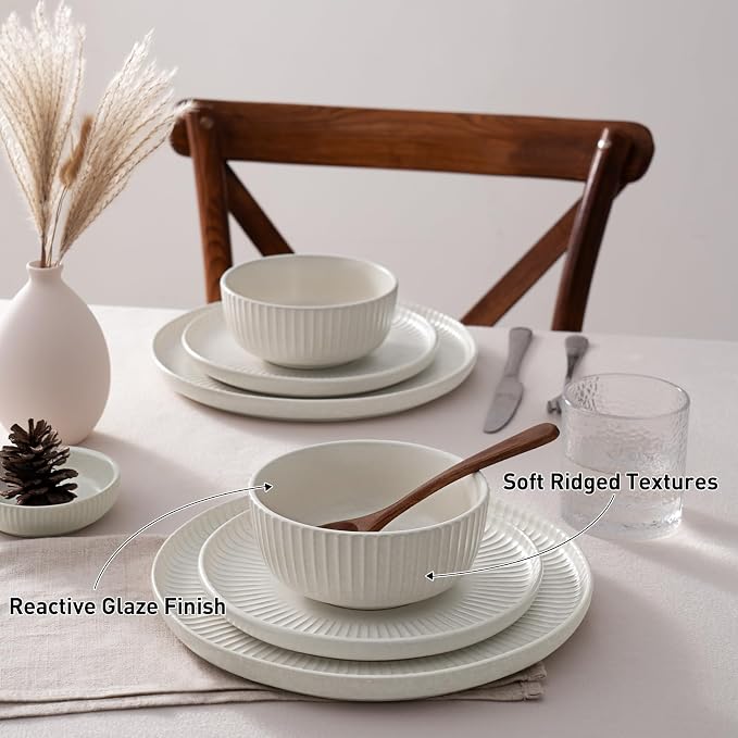 Famiware Stoneware Dinnerware Sets - Image 3