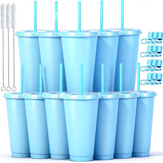 24 oz Reusable Plastic Cups, Custom Cups by Alohastarttg