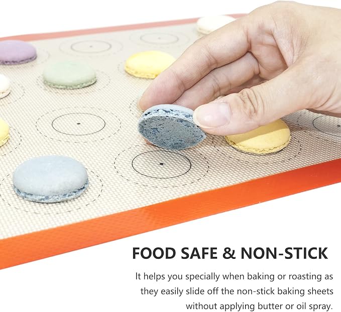 AMYONE Macaron Silicone Baking Mats - Image 5