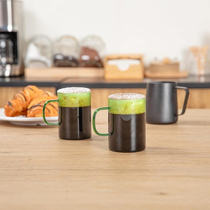 Restaurantware Glass Coffee Mug 2 Count 7 Oz Borosilicate Tea Cup - Image 3