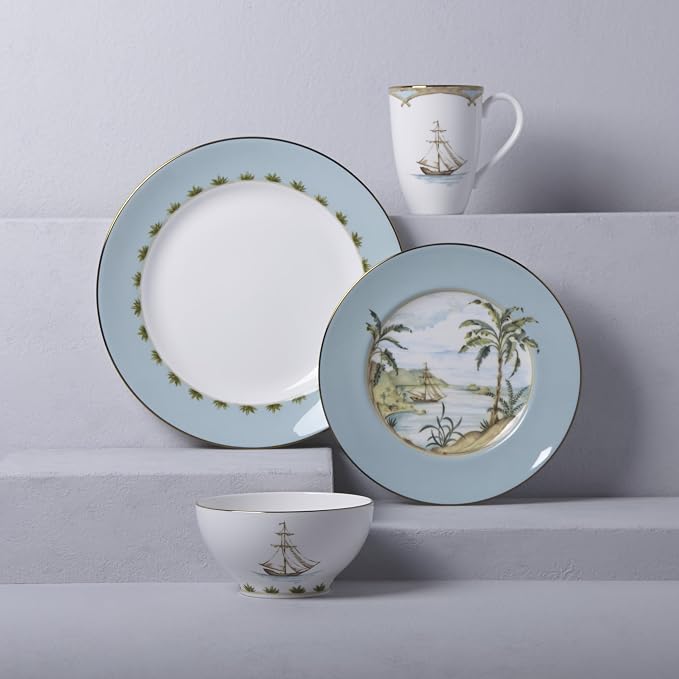 Lenox British Colonial Tradewind Porcelain Mug Set - Image 4