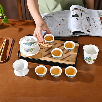 Chinese Tea Set Traditional, Chinese Kung Fu Tea Set - Image 5