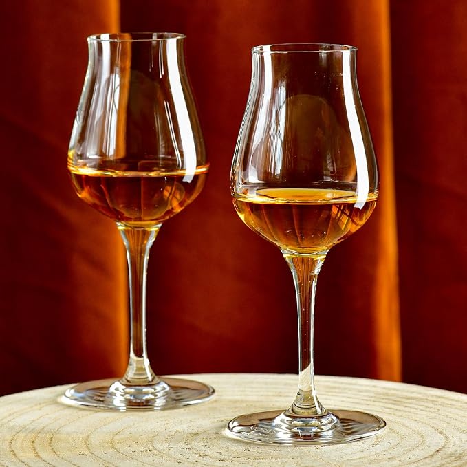 Krosno Brandy & Cognac Snifter Glasses Rum Tasting Gift Set | Set of 4 | 3.7 oz - Image 7