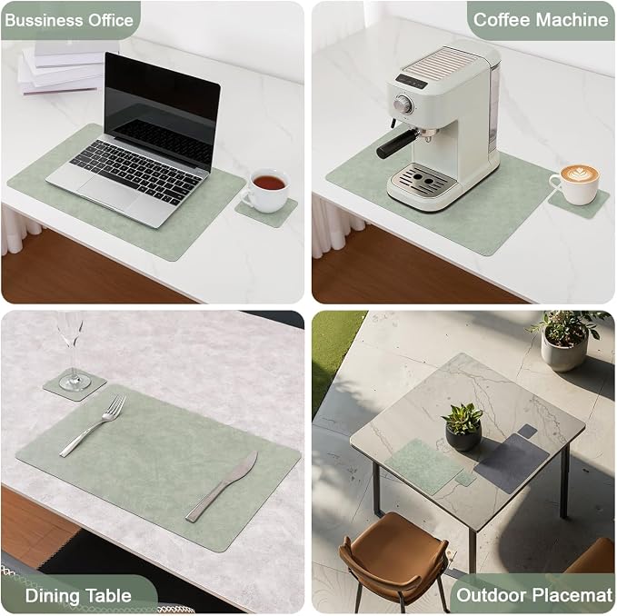 Vinyl Placemats Set of 4, Dual Sided Place Mats - Image 6