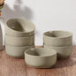 E-far Cereal Bowls Set of 6, 27oz Ceramic Deep Soup Bowls by E-far