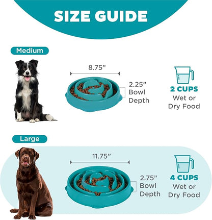 Outward Hound Fun Feeder Slo Bowl – Large 4‑Cup Capacity, Slow Feeding - Image 5