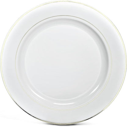 OCCASIONS 40 Pack Gold Charger Plates 12 Inch Disposable Heavy Duty Fancy | by OCCASIONSFINESTPLASTICTABLEWARE