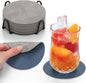 Faux Leather Drink Coasters by Chitomars
