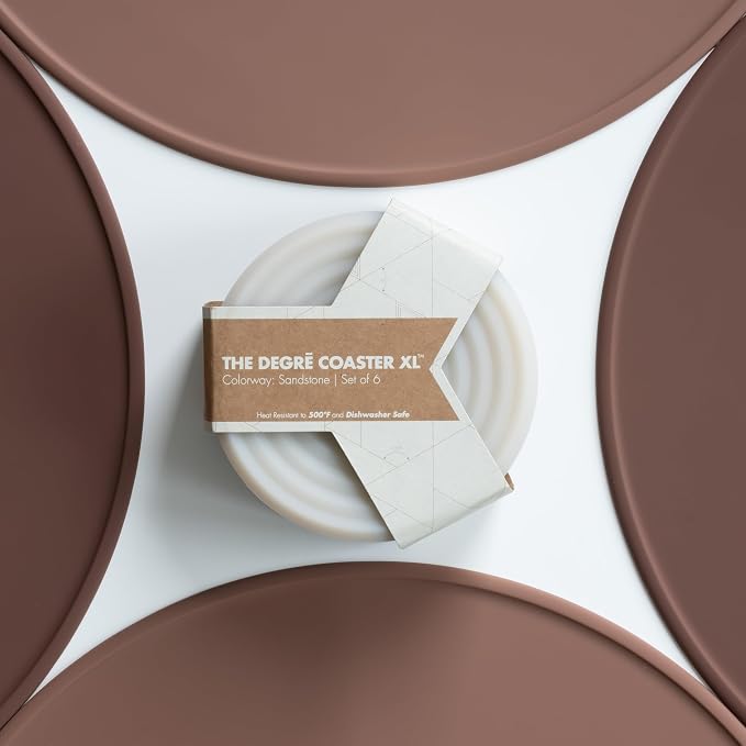 LINE+ARC Silicone Coasters feat. in NYT WireCutter | Waterproof, anti-stain - Image 8