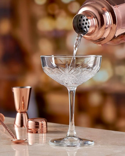 Pasabahce Coupe Cocktail Glasses Set Of 4 - Image 5