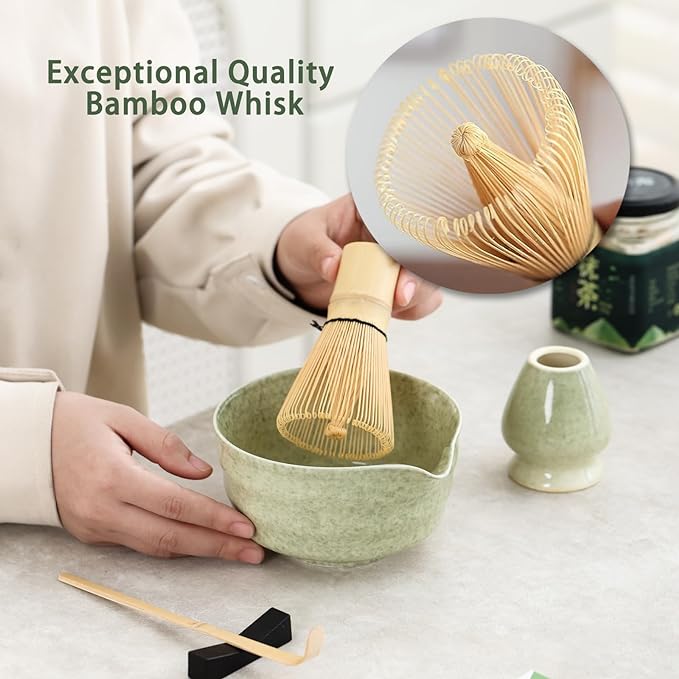 Ochcahser Matcha Set, 17 OZ Matcha Bowl, Matcha Kit - Image 2