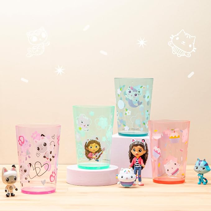 Zak Designs DreamWorks Gabby's Dollhouse Nesting Tumbler Set - Image 2
