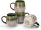 CosyCorner Ceramic Coffee Mugs Set, 17 oz Large Coffee Cups by CosyCorner